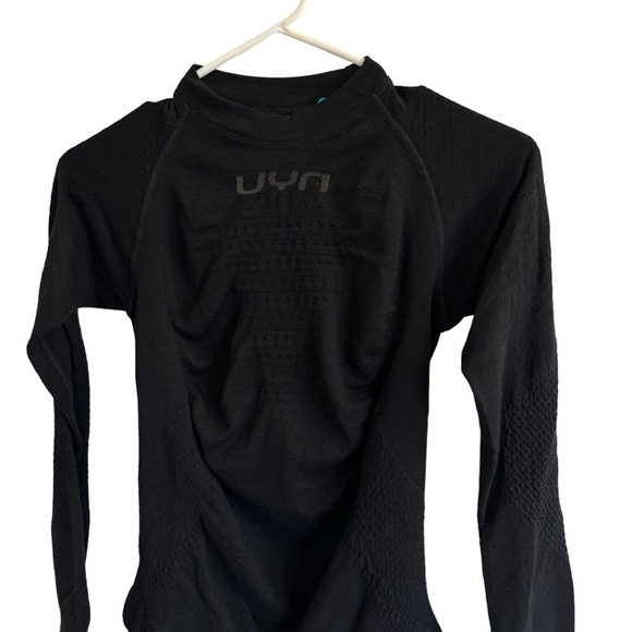NWT UYN Fusyon Biotech Long Sleeve Undershirt, Black, Size XS - Picture 6 of 12